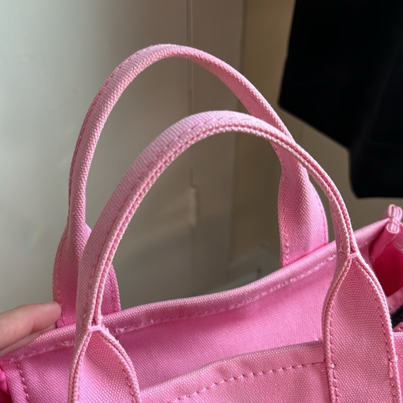 Marc Jacobs Small Pink Tote Bag ( canvas ) - Picture 12 of 12